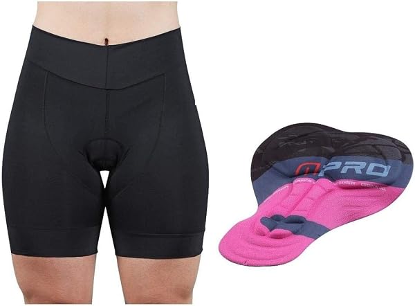 Bermuda Ciclismo Feminina Compressao Forro Gel D80