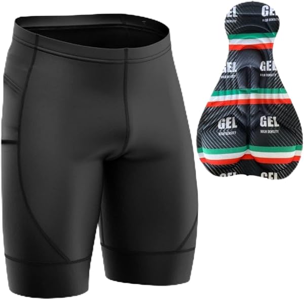 Bermuda de Ciclismo Masculina Forro Gel Short Way