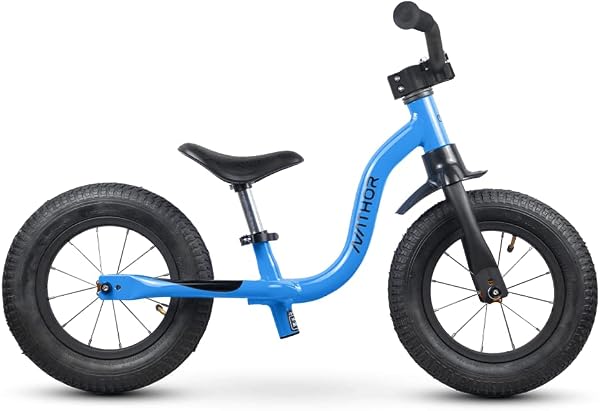 Bicicleta Infantil Balance Bike Raiada Aro 12 Nathor