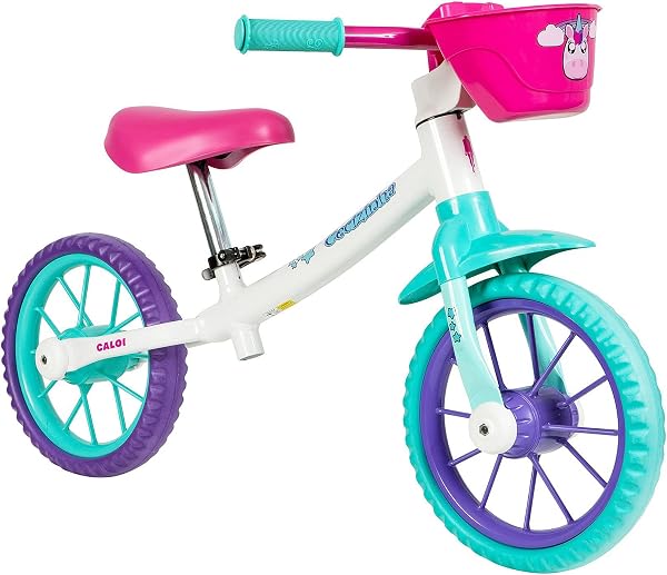 Bicicleta Infantil Caloi Cecizinha Balance Aro 12 sem Pedal