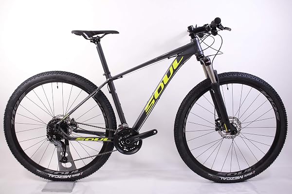 Bicicleta Soul SL229 Acera 27V Aro 29 Grafite