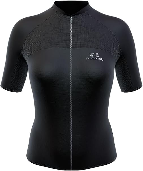 Camisa de Ciclismo Feminina Márcio May Race Preto