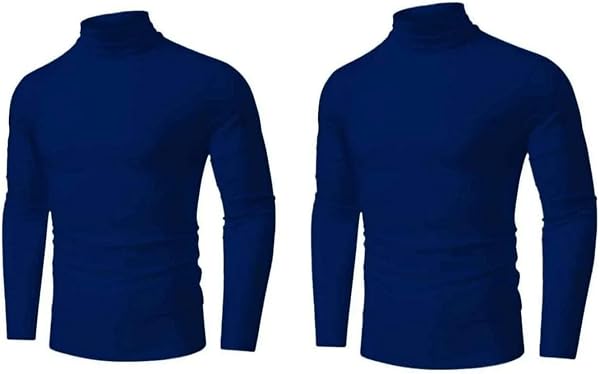 Camisa Termica Gola Alta Protecao Solar UV FP 50 Premium Masculina Segunda Pele Suplex Vinha Fashion