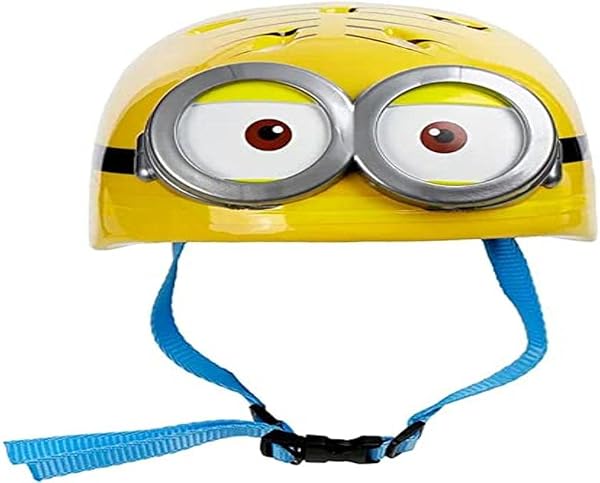 Capacete Ajustável Minions Double Eye 3D RicBrinc