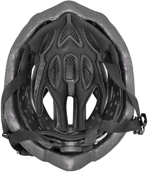 Capacete Ciclismo Absolute Luna Flash LED Preto/Roxo Tam M