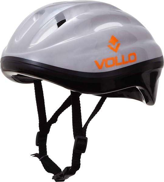 Capacete Ciclismo Vollo Sports Cinza Medio