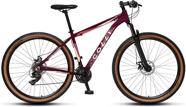Colli Bike Atalanta Aro 29 Aero Tam. 17 Alumínio 21V Shimano Tourney TZ500 Freio a Disco Dianteiro e Traseiro