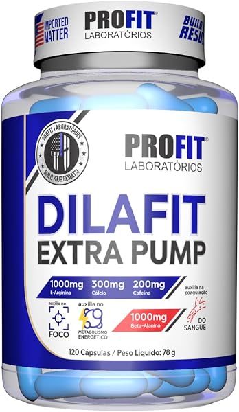 Dilafit Extra Pump Vasodilatador 120 Capsulas Profit