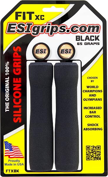 ESI Grips Fit XC Silicone Punho para Guidão MTB 130mm