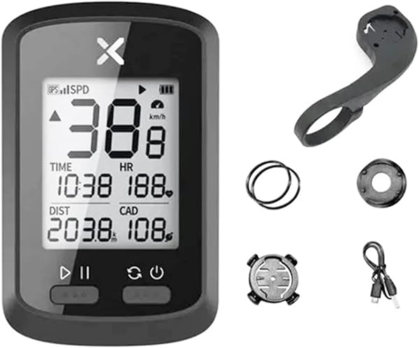 Kit GPS Ciclocomputador XOSS G+ Bluetooth ANT+ Strava + Monitor Cardíaco