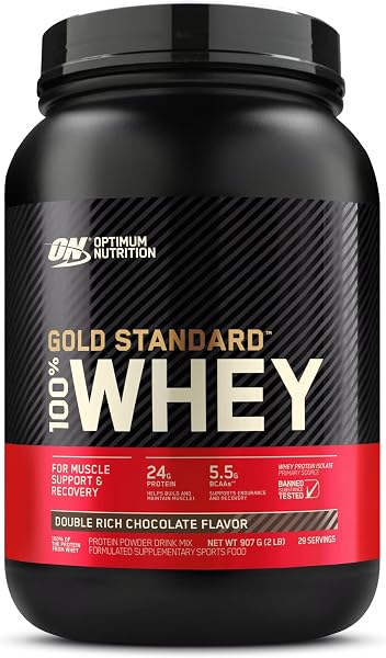 Optimum Nutrition Gold Standard 100% Whey Protein Double Rich Chocolate 907g