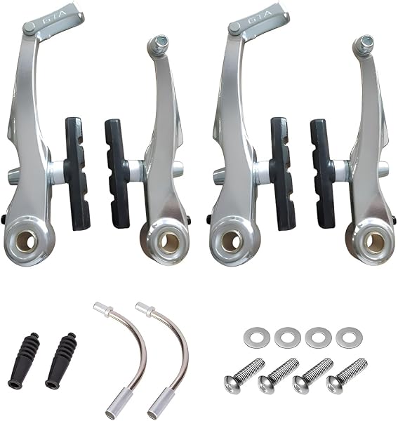 Par Freio V-Brake GTA Alumínio com Sapata Orbital Bike MTB