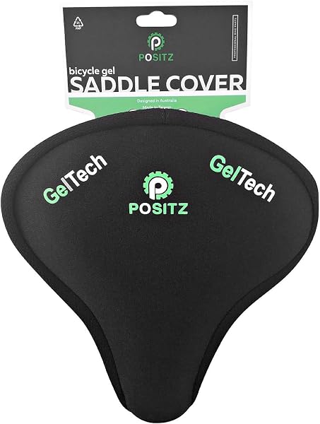 Positz Extra Gel Tech Capa de Selim de Silicone Grande