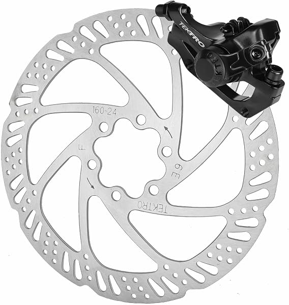 Tektro MD-M280 Pinça de Freio a Disco Mecânico Mountain Bike com Rotor 160mm