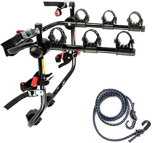 Transbike Suporte Compacto 3 Bicicletas Aco Sedan Hatch SUV