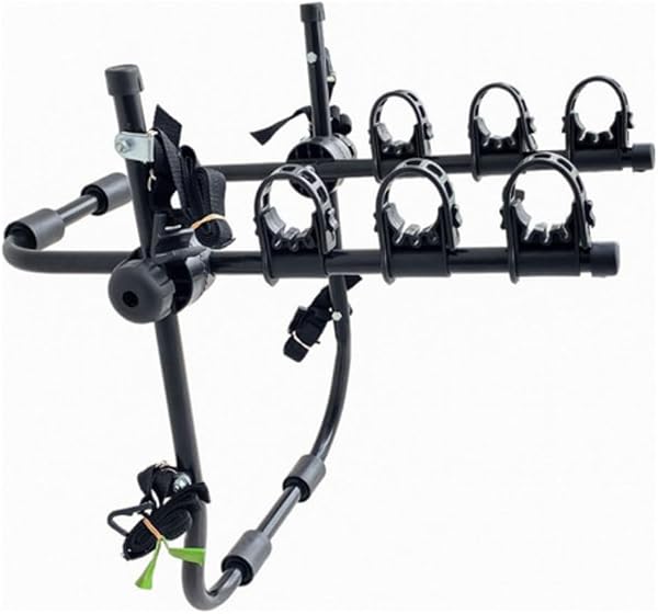 TRUE SPORT Suporte Transbike Universal para Carro Rack de Bicicleta Sedan Hatch e SUV Transporte para 3 Bicicletas