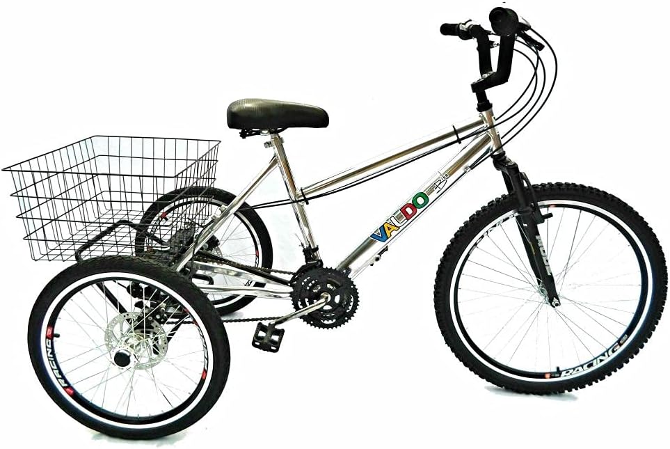 Valdo Bike Triciclo Aro 26 Alumínio 21 Marchas