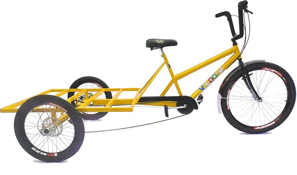Valdo Bike Triciclo de Carga Traseira Big 7 Velocidades